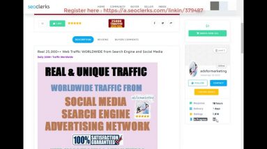 Real 25,000 Website Traffic WORLDWIDE from Search Engine and Social Media Ons SE